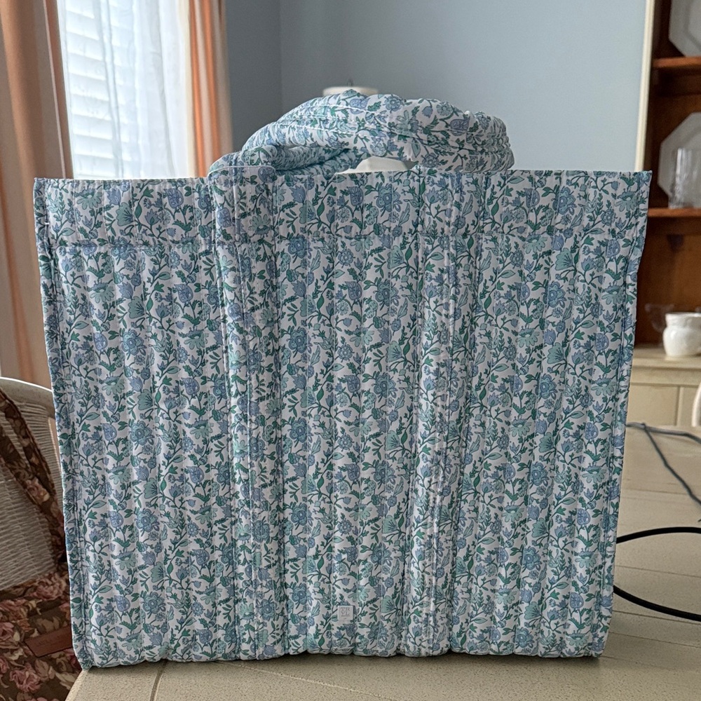 TRVL Quilted Go Go Tote NWT